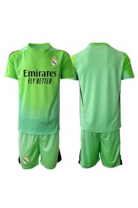 Real Madrid Maalivahti Jalkapallovaatteet Lasten Vieraspeliasu 2025-26 Lyhythihainen (+ Lyhyet housut)